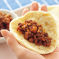 皮で包んでいただいても